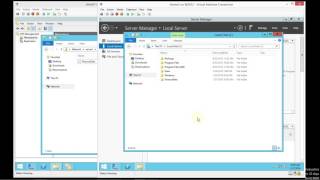 Setting up DFS in Windows Server 2012 R2 with Replication [upl. by Naivaj263]