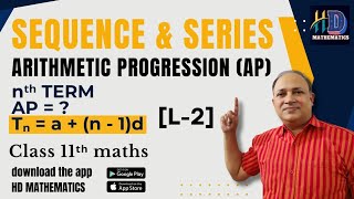 airthmetic progression nth term sequence and series in hindi class 11 iit jee maths faculty kota [upl. by Oilut853]