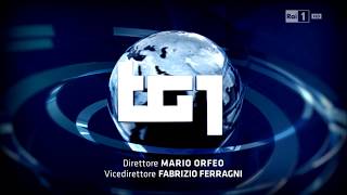 Sigla finale TG1 Rai 1 HD 2016 [upl. by Nivad]