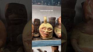 101 Creepy Pottery Heads of the Moche shorts history peru [upl. by Dowzall]