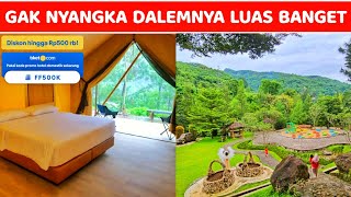 GLAMPING TERBARU FASILITASNYA SERU‼️ DRIAM RIVERSIDE RESORT CIWIDEY BANDUNG glamping camping [upl. by Haukom34]