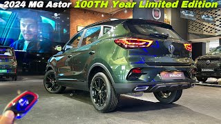 MG Astor 100th Year Limited Edition  New Colour  Features  Price  YD Cars Review [upl. by Trebliw]