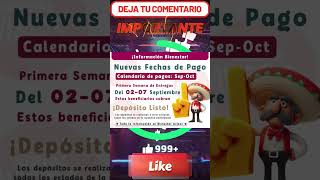 💥🚨💢Posibles fechas de pago para los abuelitos beneficiarios de la Pensión Bienestar📅💵💳 [upl. by Guyon]