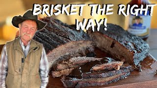 How to Smoke a Brisket RIGHT  An Easy StepByStep Guide [upl. by Alyled]