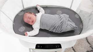 Meet the mamaRoo sleep bassinet [upl. by Zetnauq854]