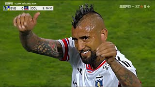 REDEBUT de ARTURO VIDAL en COLO COLO  27012024  El retorno del REY [upl. by Crosse]