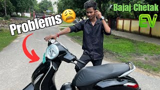 Bajaj Chetak Major Problems  evscooter [upl. by Wilen]