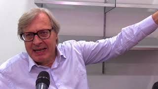 Sgarbi show “Sicilia Io il nuovo Alfano altri candidati risibili e modesti” [upl. by Parthena]