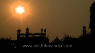 Namaz time at Jama Masjid on the day of Eid alAdha [upl. by Alain]