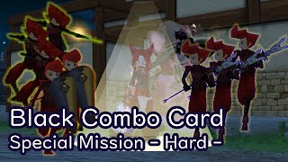 Black Combo Card Event  Hard Mode Mabinogi [upl. by Aivila]