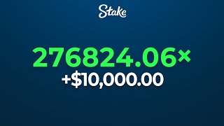 I TURNED 1000 INTO 10000 IN 10 MINUTES Stake [upl. by Fendig]