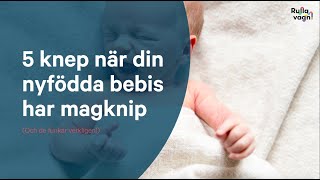 5 knep när din nyfödda bebis har magknip och de funkar verkligen [upl. by Pronty485]