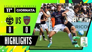 Spezia vs Cosenza 00  Reti bianche ma grandi emozioni al Picco  HIGHLIGHTS SERIE BKT 2023  2024 [upl. by Ingham]