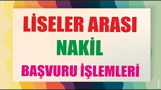 NAKİL İŞLEMLERİ NASIL YAPILIR 20202021 edevletnakilişlemleri [upl. by Eyaf]