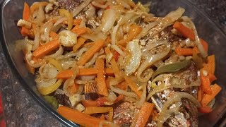 Jamaican style Escovitch fish [upl. by Allerim]