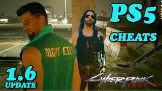 Cyberpunk 2077 PS5 Cheats  OP Character Level 99 Level 99 Street Cred All Skill Points MORE [upl. by Hector280]