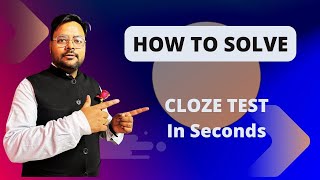 Cloze Test  7 For SSC CGL  2023  CPO  Steno  Best Strategy  Cloze Test tricks  Sachin sir [upl. by Chu]