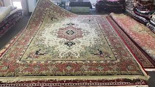 Floral Kerman rug premiumpersiancarpets southafricarugs rug carpetsale [upl. by Bogusz]