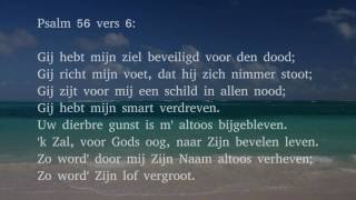 Psalm 56 vers 5 en 6  Ik roem in God ik prijs t onfeilbaar woord [upl. by Ettezoj]