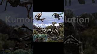 Kumonga Evolution godzillamonster kumonga spider kaiju godzillafinalwars [upl. by Aivilys]