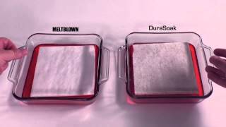 DuraSoak™ vs Meltblown Oil Only Comparison [upl. by Goode]