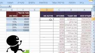 פונקצית VLOOKUP  מדריך אקסל מקיף [upl. by Ardeed615]