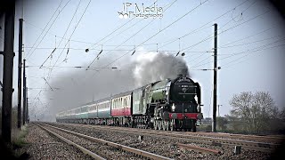 4K 60163 Tornado at 90MPH  The illfated Ebor Flyer  2018 [upl. by Louth]