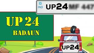 UP 24 Kaha Ka Number hai  UP 24 RTO Office [upl. by Atterys]