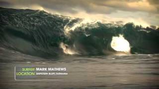 Mark Mathews  Verizon Wipeout Winner at the 2011 Billabong XXL Big Wave Awards [upl. by Naic]