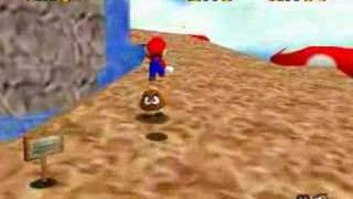 Super Mario 64 Walkthrough Blast to the Lonely Mushroom [upl. by Vange]