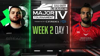 Call of Duty League Major IV Qualifiers  Week 2 Day 1 [upl. by Allekim]