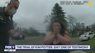 Video shows Katie Bryant Daunte Wrights mom arrive at scene of deadly shooting  FOX 9 KMSP [upl. by Matlick414]