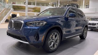 2023 BMW X3 in Phytonic Blue [upl. by Okihsoy]