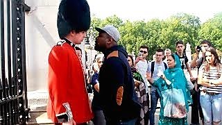 Man Wrestler Assaults Queens Guard See What Happened Next [upl. by Darelle]