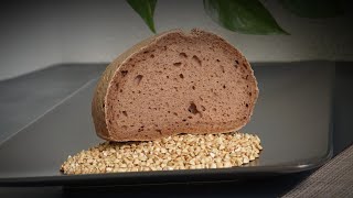 Pâine pufoasă din 100 hrișcă vegană fără gluten 40 [upl. by Eibba]