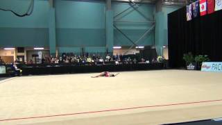 Jiahui Liu  Ball Final  2012 Kelloggs Pacific Rim Championships [upl. by Donahue]