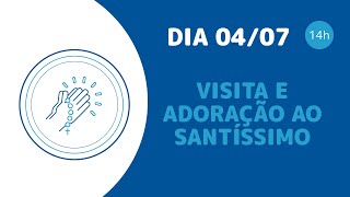 Visita ao Santíssimo Sacramento  Santuário Nacional de Aparecida 14h 04072024 [upl. by Robby]