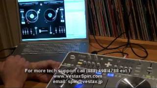 Vestax Spin Start Up Guide part 2 [upl. by Ardried]