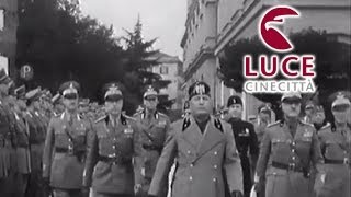 Il discorso del duce Mussolini ai Granatieri di Sardegna 1938 [upl. by Arhsub]