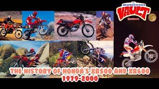 The History of Hondas XR500R and XR600R from 19792000 [upl. by Amand]