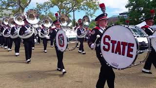 Ohio State University Marching band March to the Stadium vs Oregon State [upl. by Caneghem459]