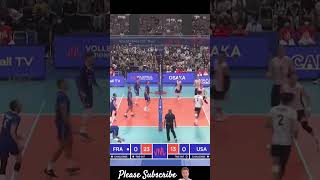 Volleyball France 💪💪 sports haikyuu volleyball volleyballworld [upl. by Ware618]