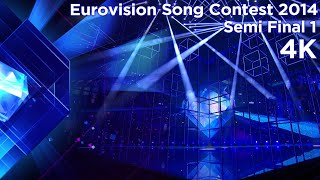 Eurovision Song Contest 2014  Semi Final 1  Full Show  4K50 Best Quality [upl. by Yajet]