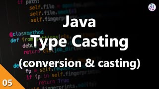 Java type casting conversion amp casting  Sinhala  SD Official SL [upl. by Ednutabab]