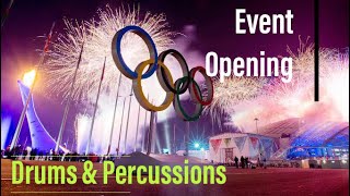 Event Opening Background Music Upbeat Drums amp Percussion  No Copyright [upl. by Odnesor]