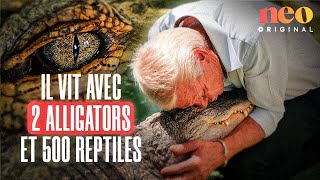 Philippe a créé un refuge pour alligators mygales et serpents [upl. by Eelsew]