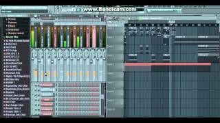 Ill Mind of Hopsin 8 FL Studio 11 Instrumental Remake With Hook [upl. by Annadiana]