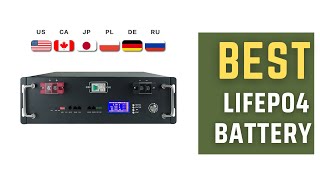 Best LiFePO4 Battery  48V 100Ah 50Ah 120Ah 200Ah LiFePO4 Battery Review [upl. by Aidnis150]