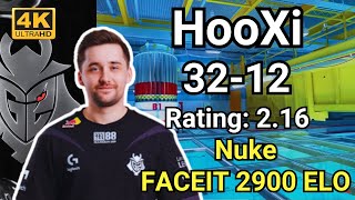 HooXi 3212 Rating216 Nuke  FACEIT 2900 ELO Lobby  Sep 14 2024 cs2 pov [upl. by Enaz]