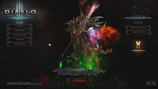 Diablo 3 273 PTR Season 26 TEST GR Push NEW Boulder Raekor Barb [upl. by Devora176]